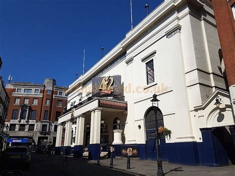 The Theatre Royal Drury Lane - Main Entrance situated on Catherine ...
