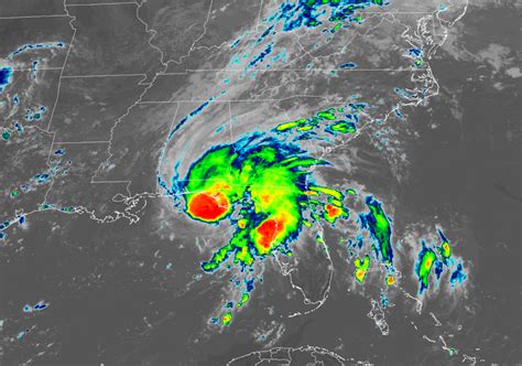 Tropical Storm Fred Strikes Florida