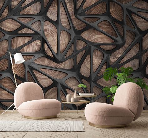 Modern 3D Wallpaper Wall Art Wall Paper Wall Mural Living Room - Etsy