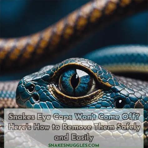 Snakes Eye Caps Won't Come Off? Causes, Removal, Prevention, and Care Tips