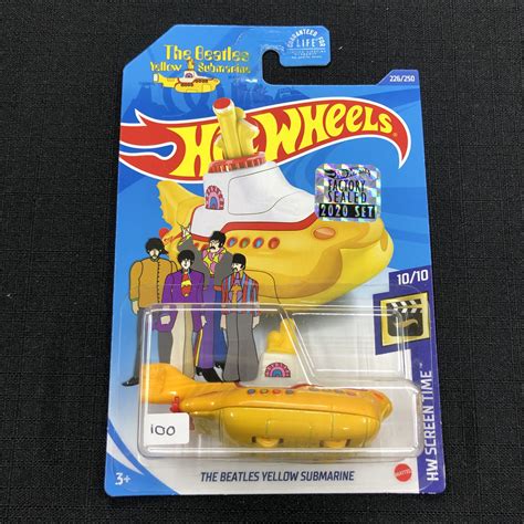 Hot Wheels The Beatles Yellow Submarine | Hot Wheels & Diecast