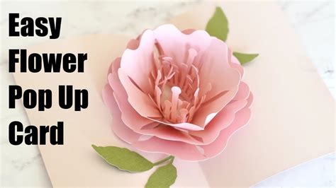 Free Printable Flower Pop Up Card Templates | Best Flower Site