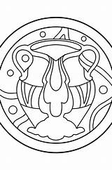 Signos Del Zodiaco Para Colorear ♥ Imprime Y Colorea En Línea Gratis sketch template