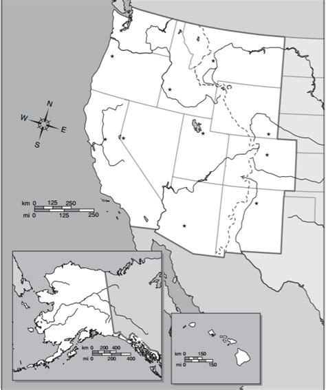 US West Region Part 1 Diagram | Quizlet