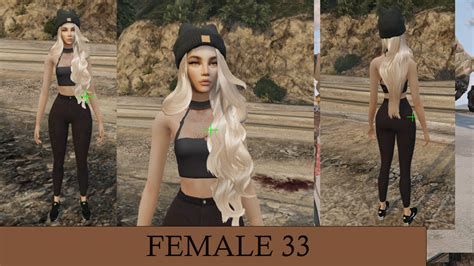 Custom Female33 [Add-On ped / FiveM] V2.0 – GTA 5 mod