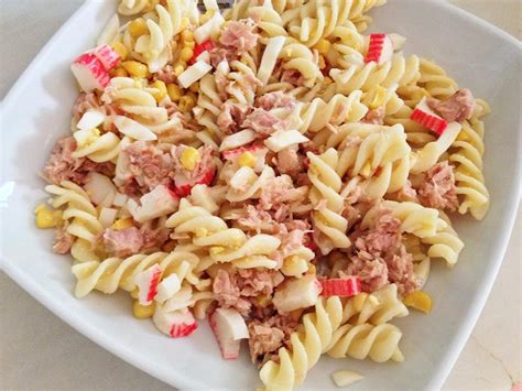 La receta Olímpica: Ensalada de pasta con atún y maíz dulce. | El Blog de Oxígeno al Día