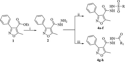 Reaction sequence for the synthesis of new isoxazole derivatives: i... | Download Scientific Diagram