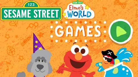 Sesame Street - Elmo's World Games - YouTube