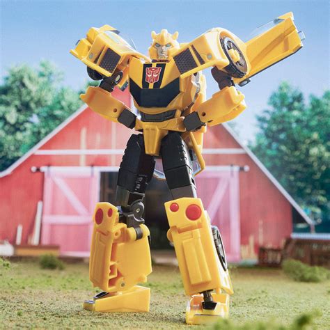 Transformers Earthspark Bumblebee AUtobot action figure robot toy ...