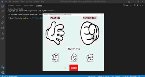 Rock Paper Scissors Python Program - Develop Simple Python Game ...