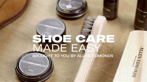 Allen Edmonds - Shoe Care Made Easy - YouTube