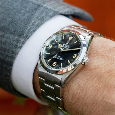 Rolex Explorer 1016 'Tiffany & Co.' - AMSTERDAM VINTAGE WATCHES