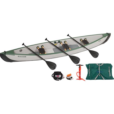 Sea Eagle TC-16 Canoe 3 Person Electric Pump Package – Red River Paddle Inc
