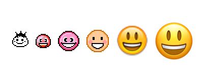 Apple's Emoji Evolution 1997—2018