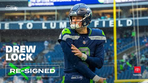 Seahawks Re-Sign QB Drew Lock