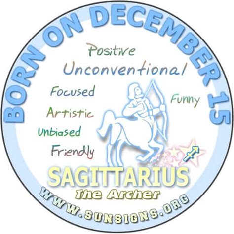 December 15 Birthday Horoscope Personality | Sun Signs