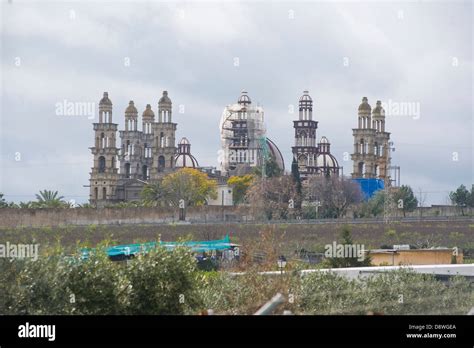 Palmarian Catholic Church near Palmar de Troya, a small schismatic Stock Photo, Royalty Free ...