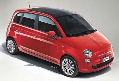 Fiat 500 5 door - BurlappCar