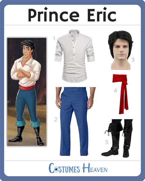 Embrace Your Inner Prince with the Prince Eric Costume