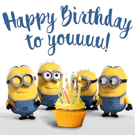 70+ Minions Happy Birthday Wishes – Messages, Images, Quotes, Cards ...