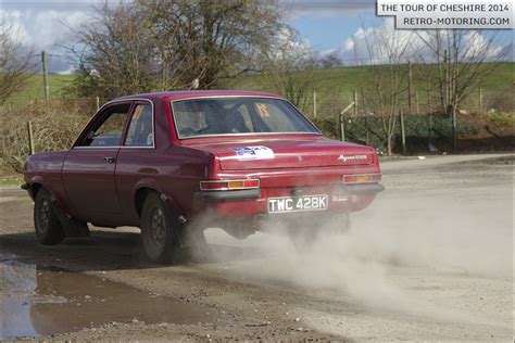 Red 1972 Vauxhall Magnum 2300 TWC428K The Tour Of Cheshire 2014 : Retro-Motoring