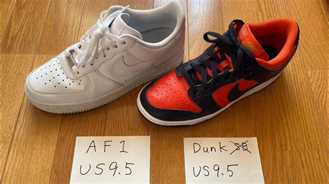 Nike Dunk Vs Air Force 1 Sizing: Get To Know Which Is Right For You - Shoe Effect