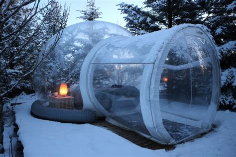 Stay here: The Bubble Hotel, Iceland – (documented) by jess