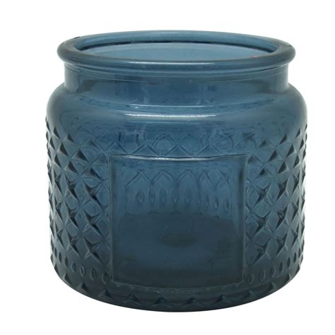 10oz coloured stars design embossed 300ml glass candle storage jars ...