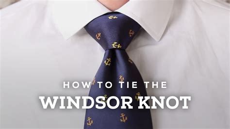 How to Tie A Perfect Windsor Knot - Lukewarm Takes