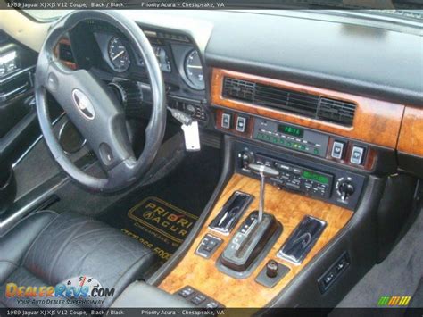 Black Interior - 1989 Jaguar XJ XJS V12 Convertible Photo #18 ...