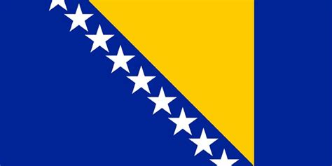 Bosnia and Herzegovina Flag - Free Pictures of National Country Flags