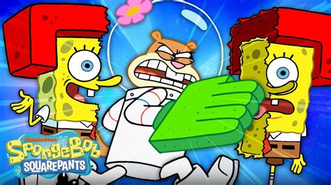 Every SpongeBob Fighting Move EVER! 🥊 | SpongeBob - YouTube