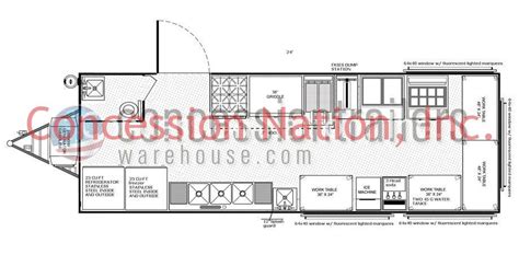 Floor Plans - Concession Trailers | Concession Nation