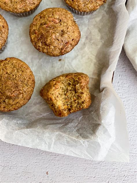 Banana Carrot Muffins - The Salted Sweets