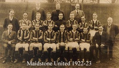 Maidstone United - Historical Football Kits