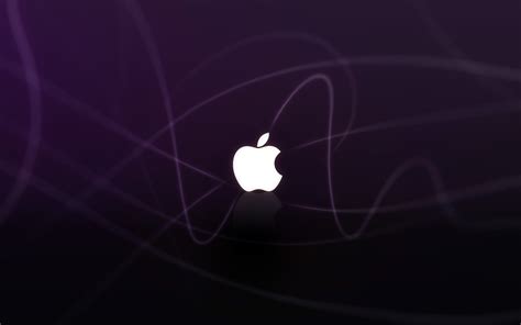 Apple Logo Purple Waves Wallpapers | HD Wallpapers | ID #8067