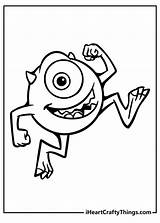 Mike And Sulley Coloring Pages sketch template