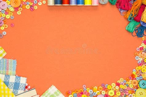 Arts and Crafts Background with Copy Space Stock Photo - Image of ...