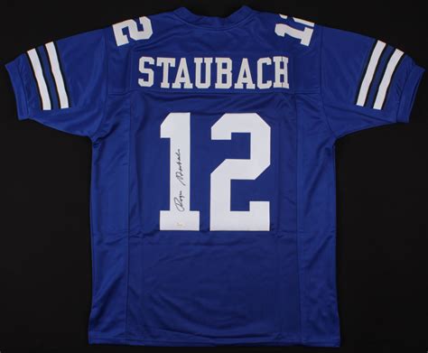 Roger Staubach Signed Jersey (JSA COA) | Pristine Auction