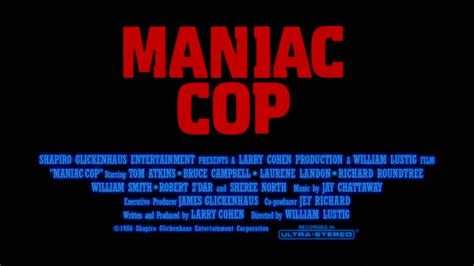 MANIAC COP [Vintage Theatrical Trailer - AGFA] - YouTube