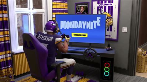 ESPN Justin Jefferson Fortnite Graphic 💀 - YouTube