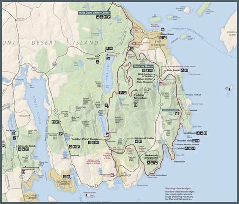 Komolyan Következetes Absztrakció acadia national park map logika kuplung Miniszter