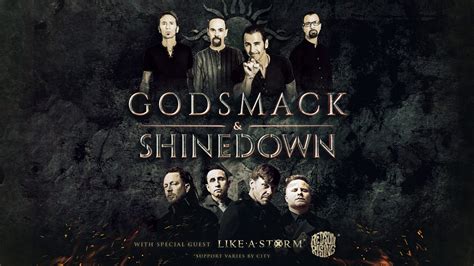 Godsmack And Shinedown Announce Co-headlining Summer 2018 Tour As Both ...