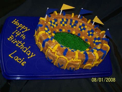 Wvu Football Stadium - CakeCentral.com