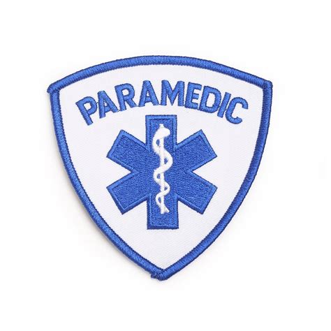 Hero's Pride Paramedic Shoulder Patch with Star of Life