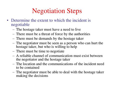 PPT - Hostage Negotiation PowerPoint Presentation, free download - ID ...