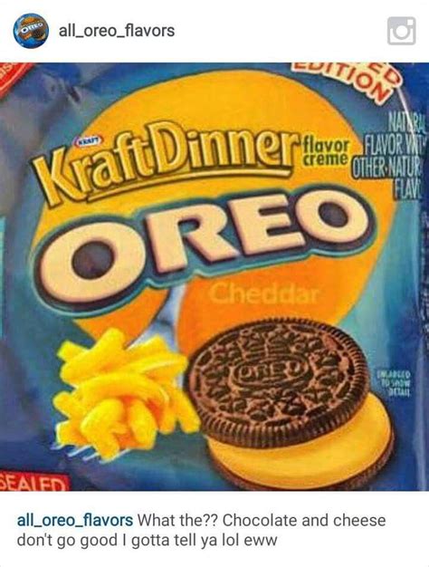 Real or fake? Lol | Oreo flavors, Bizarre foods, Weird snacks