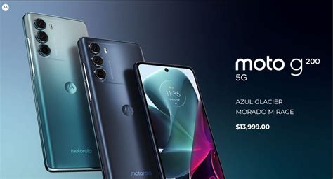 El Motorola Moto G200 5G llega oficialmente a México: características ...