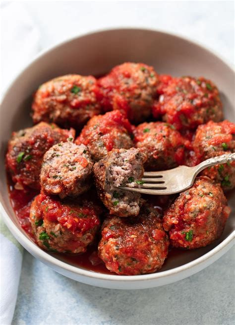 Best Italian Meatball Recipe Without Pork - foodrecipestory