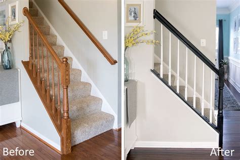 How to Paint Stair Railings that Last | Craving Some Creativity